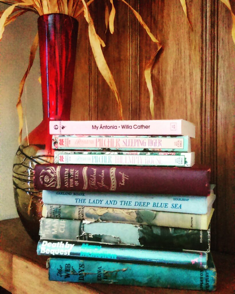 book stack