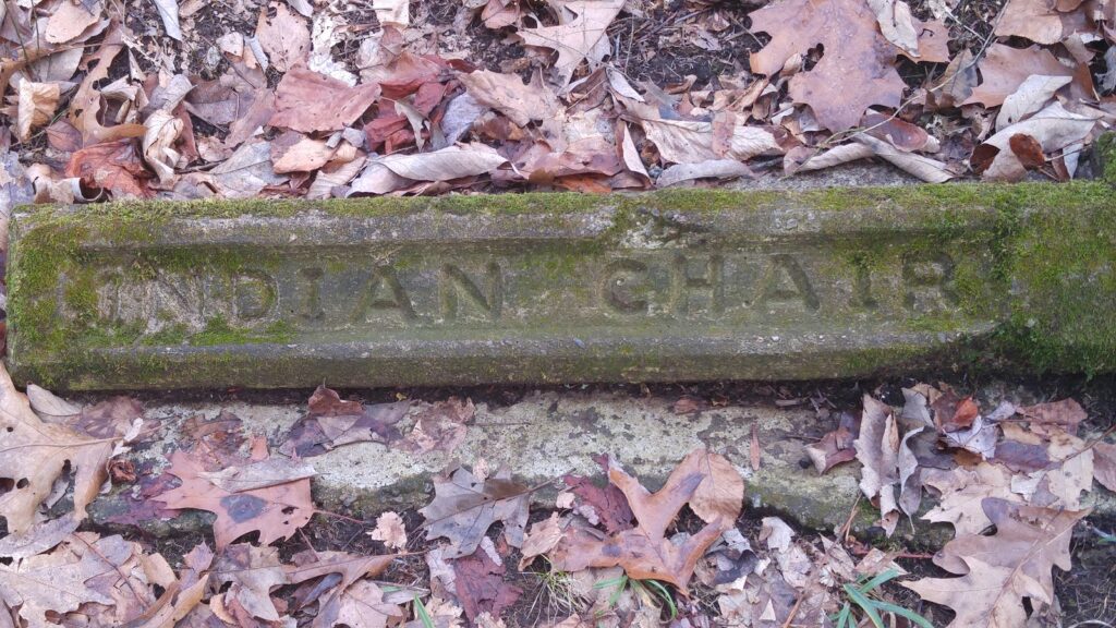 Indian Chair--woodland walk