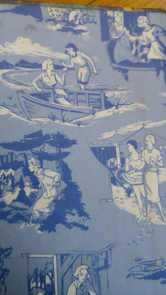 book endpapers
