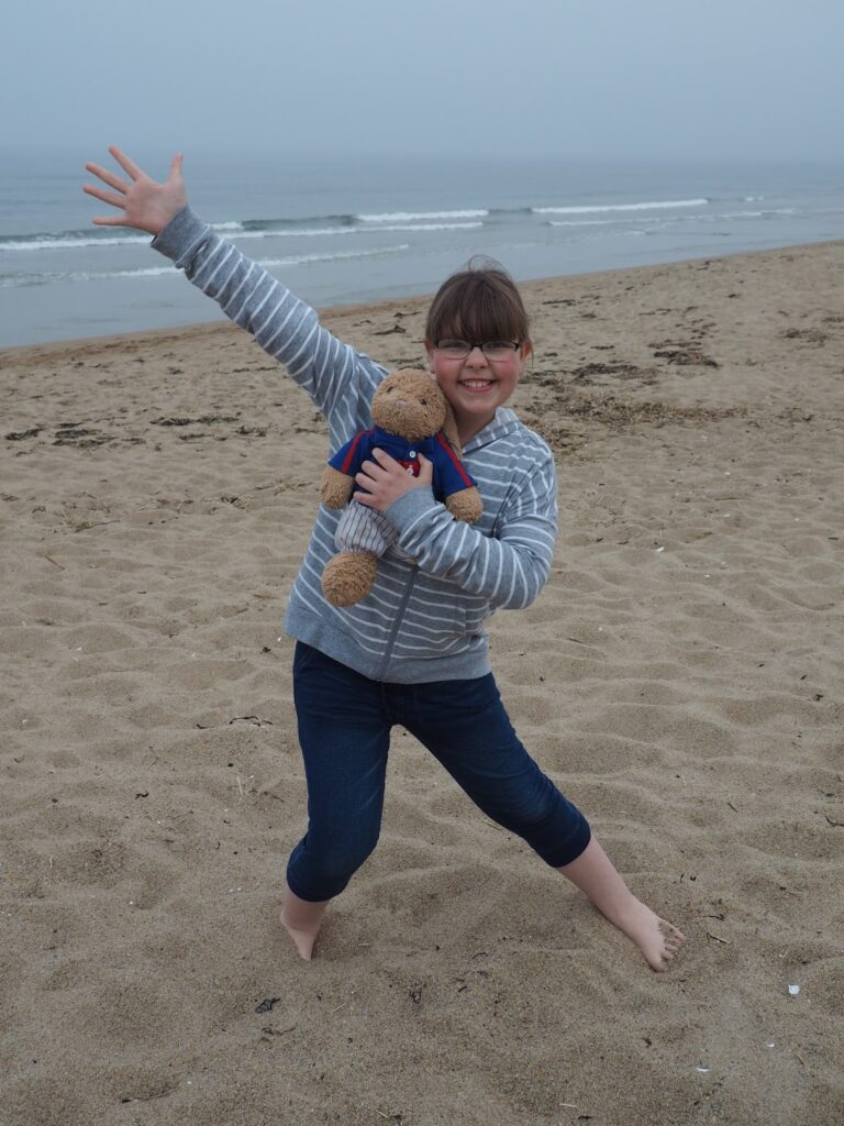 girl at the beach