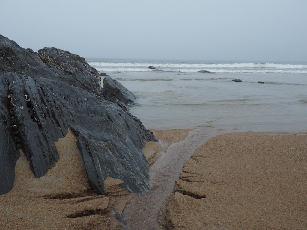 Maine beach