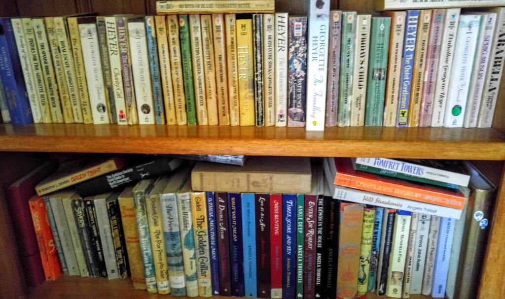 book shelves