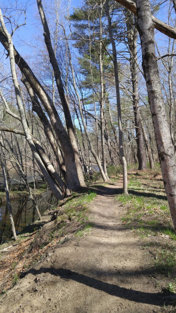 path by the river