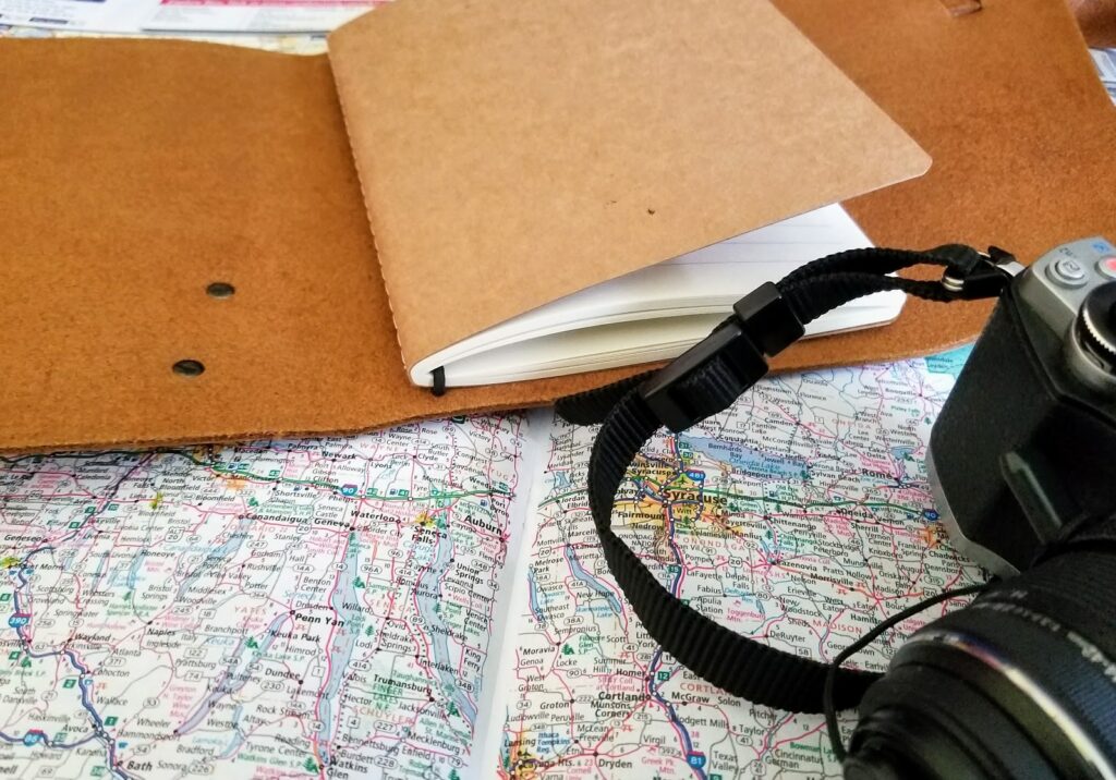 portland leather wrap journal